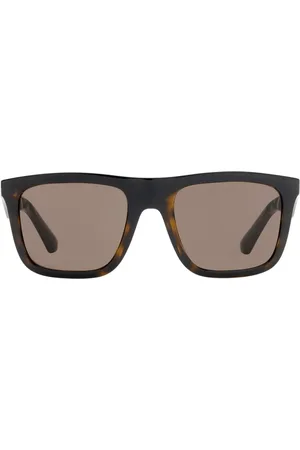 Burberry Karierte Sonnenbrille mit Prägung
