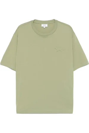 Maison Kitsuné Fuchs-T-Shirt mit geprägtem Profil