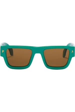 Palm Angels Eckige Palisade Sonnenbrille