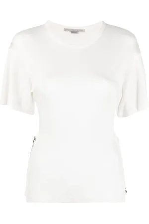 Stella McCartney T-Shirt mit Zierkette