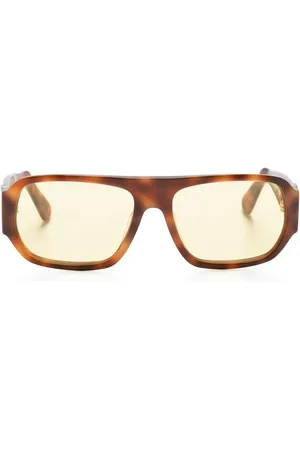 GCDS Oversized-Sonnenbrille in Schildpattoptik