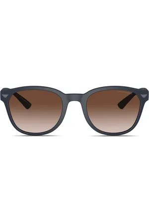 Emporio Armani Sonnenbrille mit geometrischem Gestell