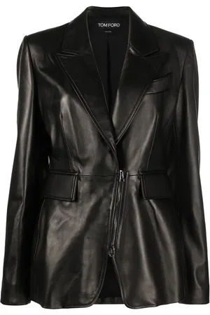 Tom Ford Blazer im Leder-Look