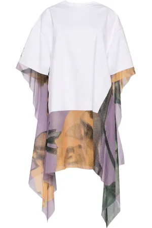UNDERCOVER T-Shirtkleid mit Kontrasteinsätzen