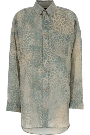 Balenciaga Leo Oversized-Hemd
