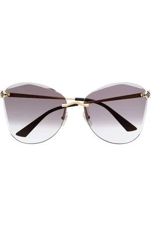 Cartier Sonnenbrille im Oversized-Look