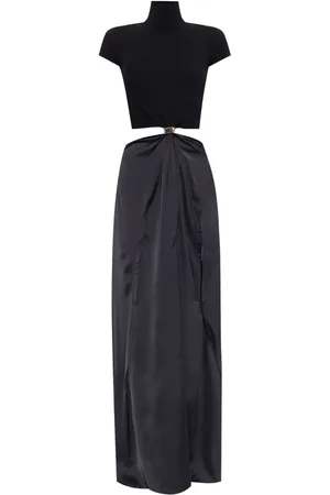 Sportmax Maxikleid mit Cut-Out