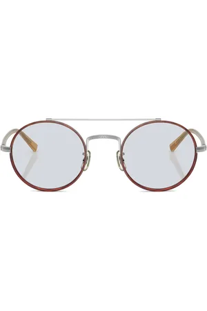 Oliver Peoples Brille mit rundem Gestell