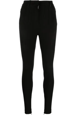 Stella McCartney Skinny-Hose aus Leder