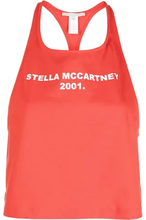 Stella McCartney Tanktop mit Logo-Print