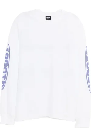 STUSSY Langarmshirt mit grafischem Print
