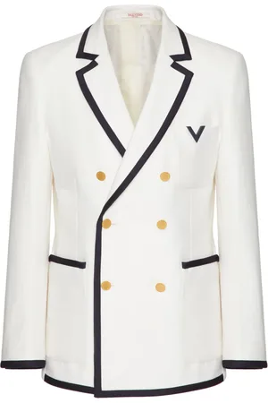 VALENTINO GARAVANI Doppelreihiger Blazer mit V-Detail