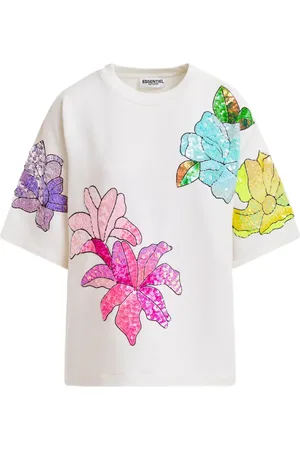 Essentiel Antwerp T-Shirt mit Pailletten