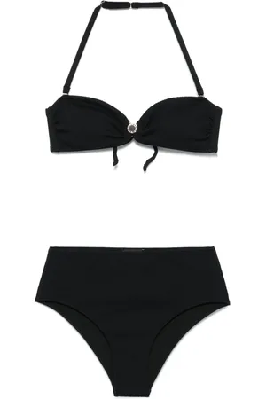 Emporio Armani Bikini mit Logo-Schild