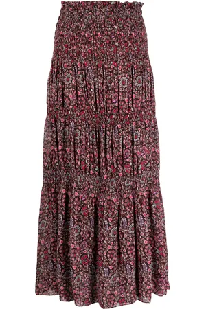 Marant Etoile Nunca Midirock mit Blumen-Print