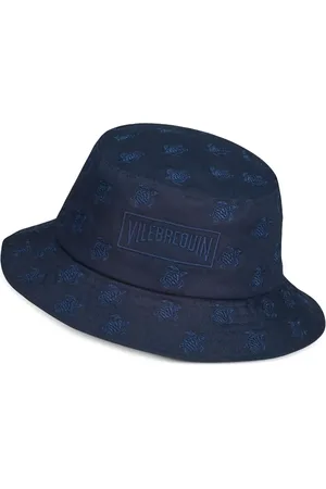 Vilebrequin Fischerhut mit Logo-Stickerei