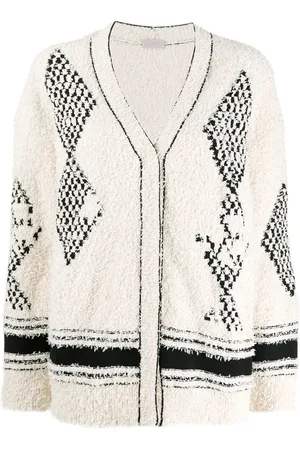 MRZ Oversized-Cardigan mit V-Ausschnitt