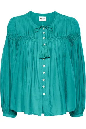 Marant Etoile Abadi Bluse mit Falten