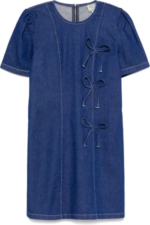 Baum und Pferdgarten Klassisches Jeans-Minikleid