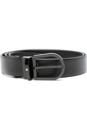 Montblanc Gürtel mit Hufeisen-Schnalle