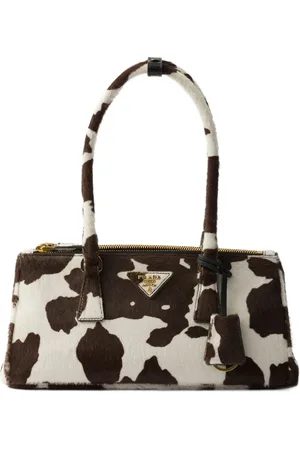 Prada Mittelgroße Galleria Tote Bag mit Print