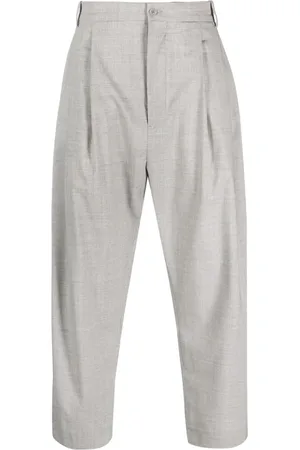 Hed Mayner Cropped-Hose mit Falten