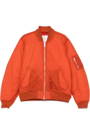 STUSSY Gewachste Bomberjacke mit Steppung