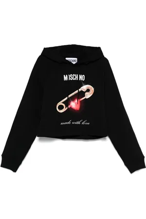 Moschino Hoodie mit Logo-Print