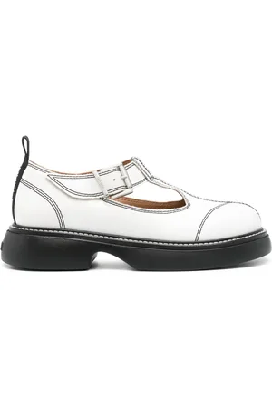 Ganni Pumps mit Kontrastnähten