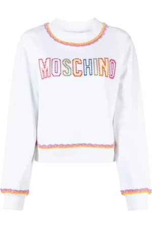Moschino Sweatshirt mit Makramee-Borten