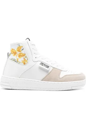 VERSACE High-Top-Sneakers mit Barock-Einsatz