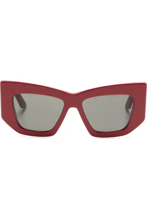 Alexander McQueen Sonnenbrille mit Oversized-Gestell
