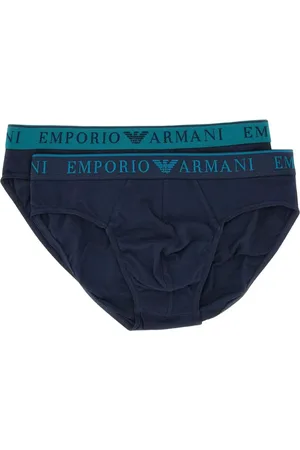 Emporio Armani Boxershorts-Set mit Logo-Bund