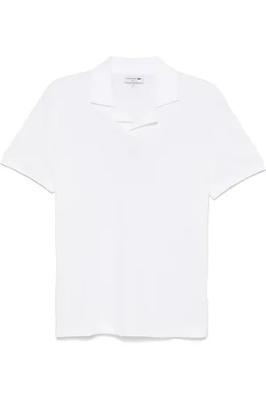 Lacoste Paris Poloshirt mit offenem Kragen