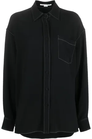 Stella McCartney Hemd mit Kontrastnähten