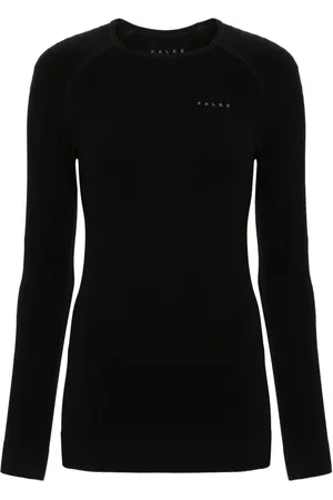 Falke Langarmshirt mit Reißverschluss
