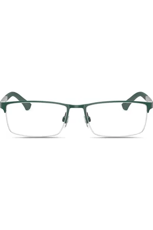 Emporio Armani Brille mit eckigem Gestell
