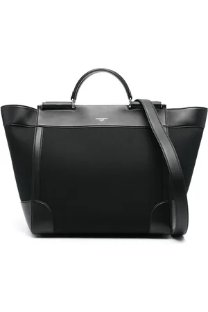 Dolce & Gabbana Tote Bag mit Lederbesatz
