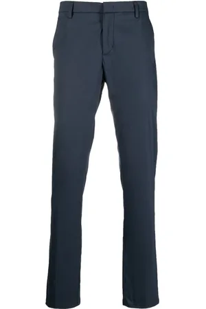 Dondup Halbhohe Straight-Leg-Hose