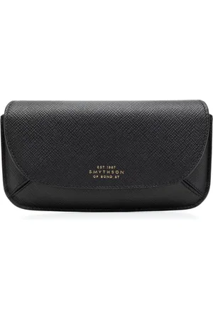 SMYTHSON Sonnenbrillenetui aus Leder