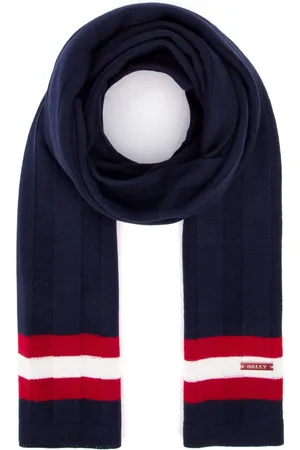 Bally Schal mit Logo-Stickerei