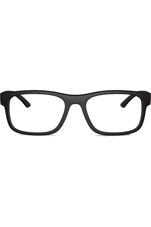 Prada Eckige Brille mit Print