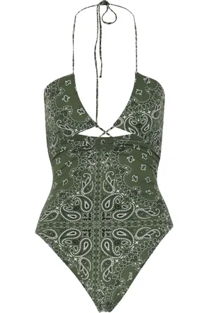 MC2 SAINT BARTH Badeanzug mit Bandana-Print