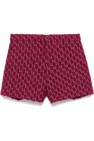 Gucci Shorts aus Bouclé mit GG Shadow