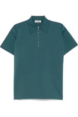 Jil Sander Geripptes Poloshirt