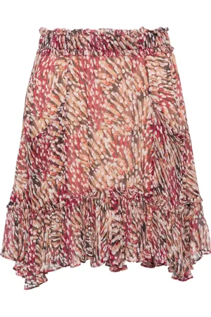 Marant Etoile Viera Minirock mit grafischem Print