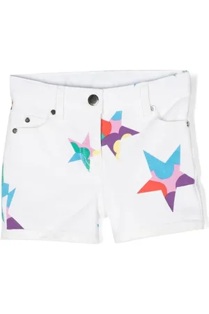 Stella McCartney Jeans-Shorts mit Stern-Print