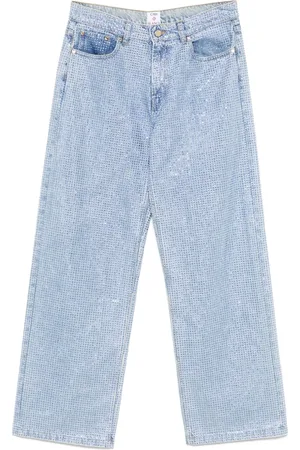 Casablanca Jeans mit Kristallverzierung