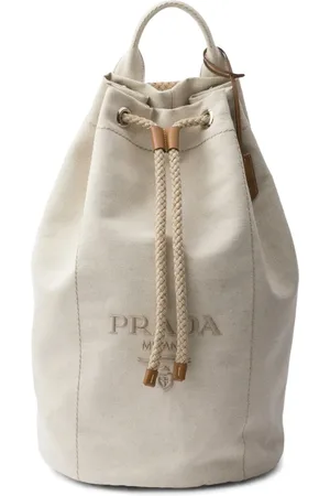 Prada Rucksack mit Logo-Print