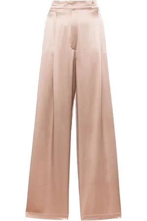 Max Mara Fiesta Seidenhose mit weitem Bein